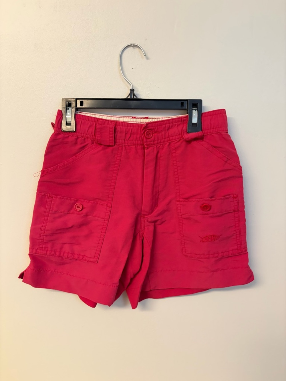 Boys pink AFTCO shorts medium / 24